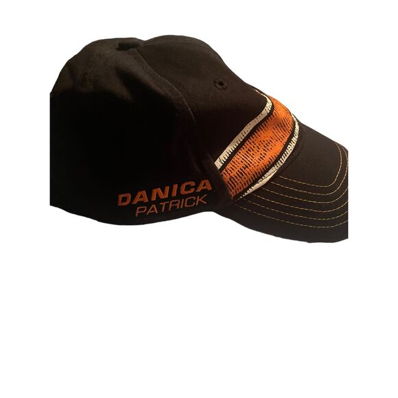 Chase Authentic Danica Patrick # 10 Unisex Black Embroidery Baseball Trucker Cap - Picture 4 of 11